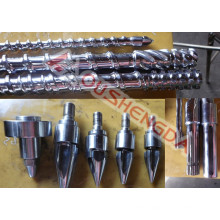 accessories for injection molding machine screw and barrel head